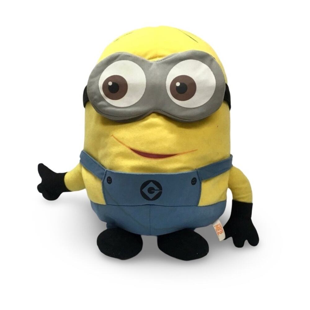 Despicable Me 2 Minion Dave Large Stuffed Plush Yellow Doll 15” Tall